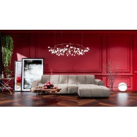 Canapé convertible d'angle droit 4 places - ANACAP - Beige