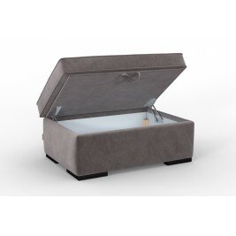 Pouf - DASHA - Gris