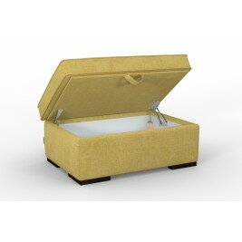 Pouf - DASHA - Jaune